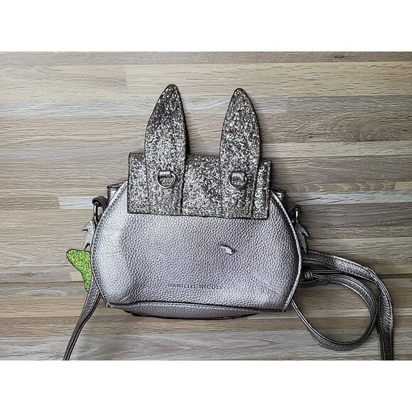 Danielle Nicole Looney Tunes Bugs Bunny Glitter Purse Crossbody READ!! - Picture 6 of 16
